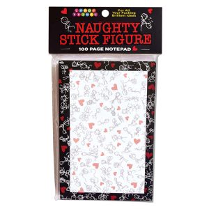 Naughty Stick Figure Notepad