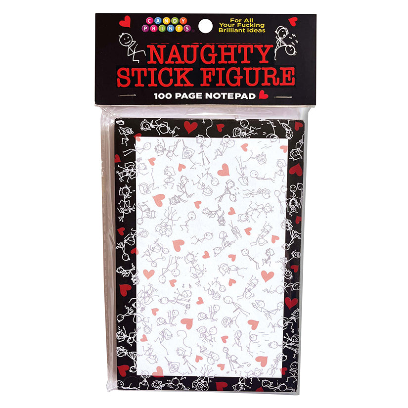 Naughty Stick Figure Notepad