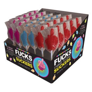 Last Fuck Lollipops Display of 30