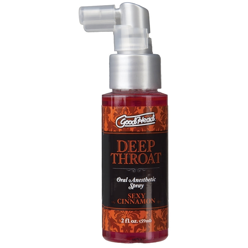 GoodHead Deep Throat Spray-Sexy Cinnamon 2oz - Image 2