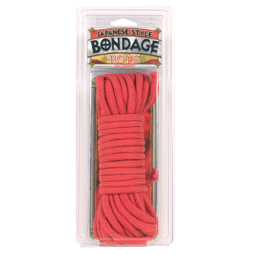 Japanese Style Bondage Rope – Red