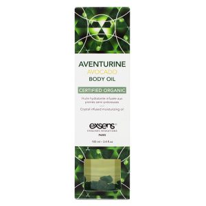 Exsens Organic Crystal Infused Body Oil 3.4oz