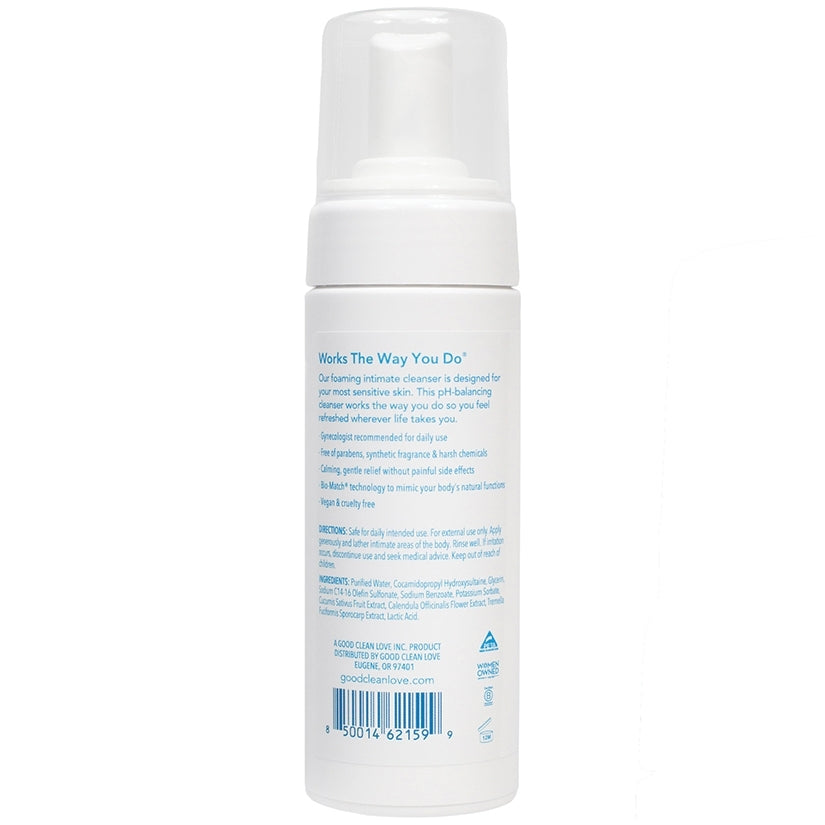 Good Clean Love Ultra Sensitive Foaming Wash 5oz - Image 2