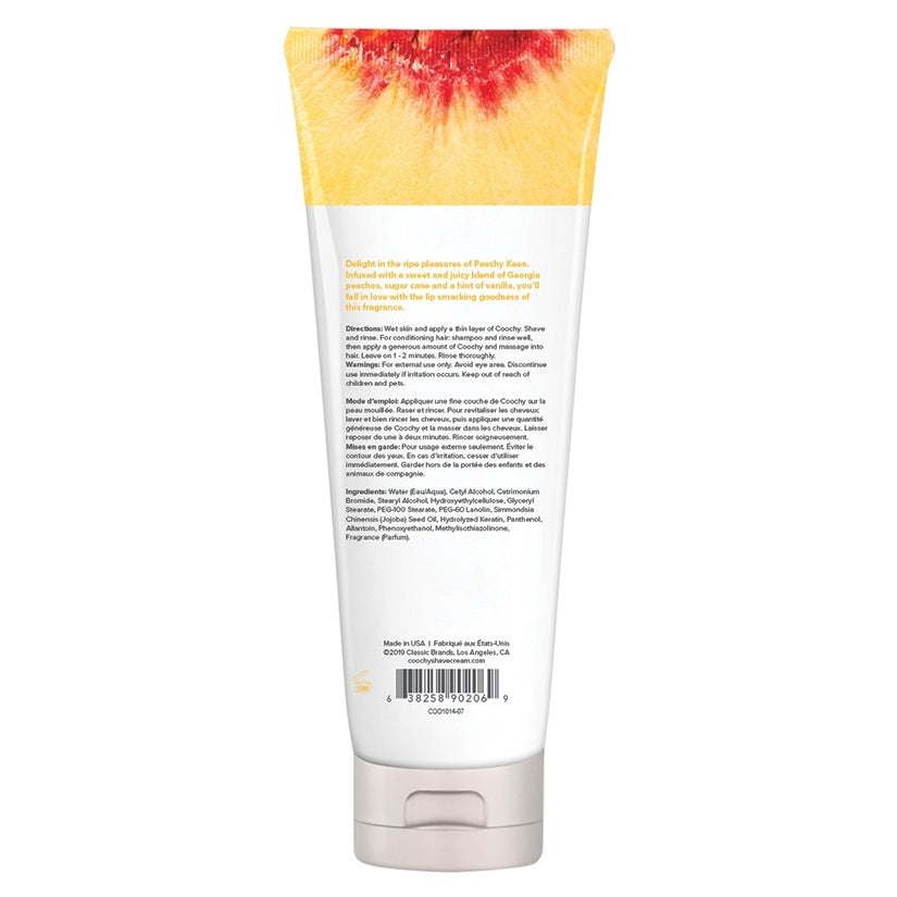 Coochy Shave Cream-Peachy Keen 7.2oz - Image 2