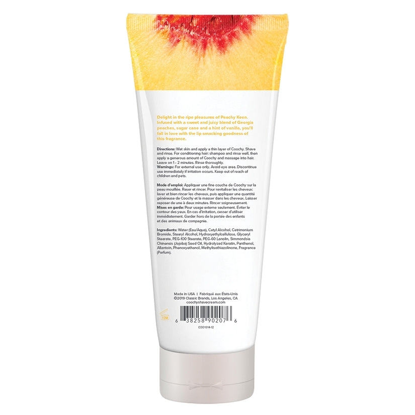 Coochy Shave Cream-Peachy Keen 12.5oz - Image 2