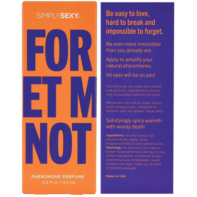 Simply Sexy Pheromone Perfume-Forget Me Not 0.3oz - Image 5
