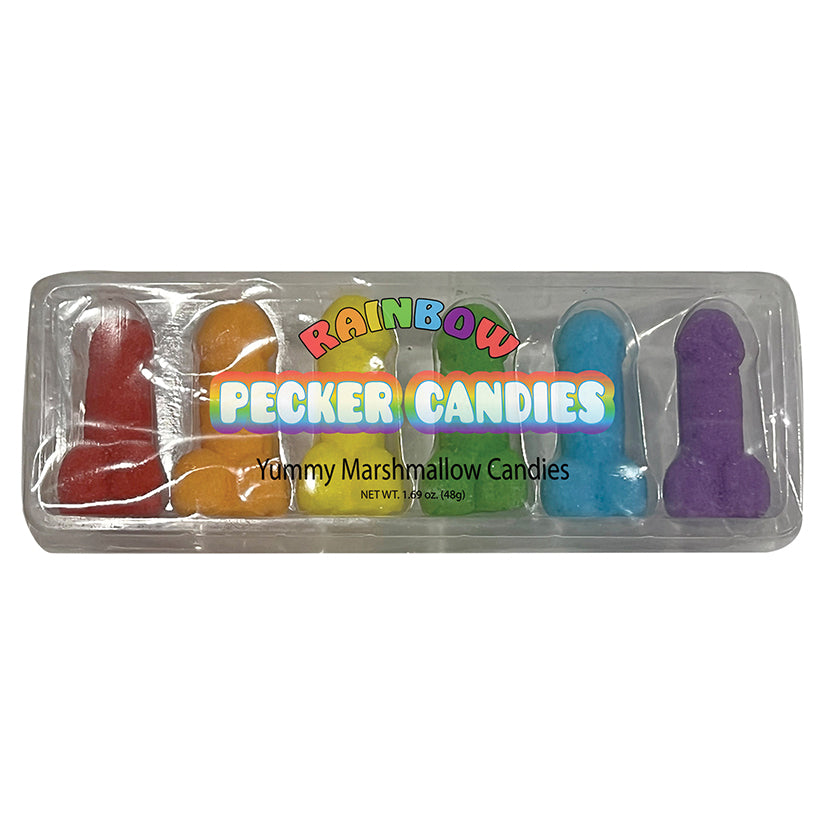 Rainbow Pecker Candies