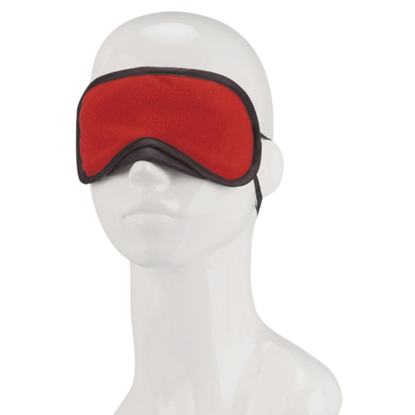 Lux Fetish Peek-A-Boo Love Mask – Red - Image 2
