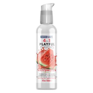 Swiss Navy 4 In 1 Playful Flavors-Watermelon 4oz