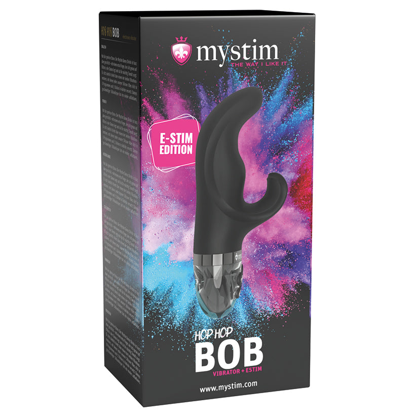 Mystim Hop Hop Bob Estim Vibrator – Black