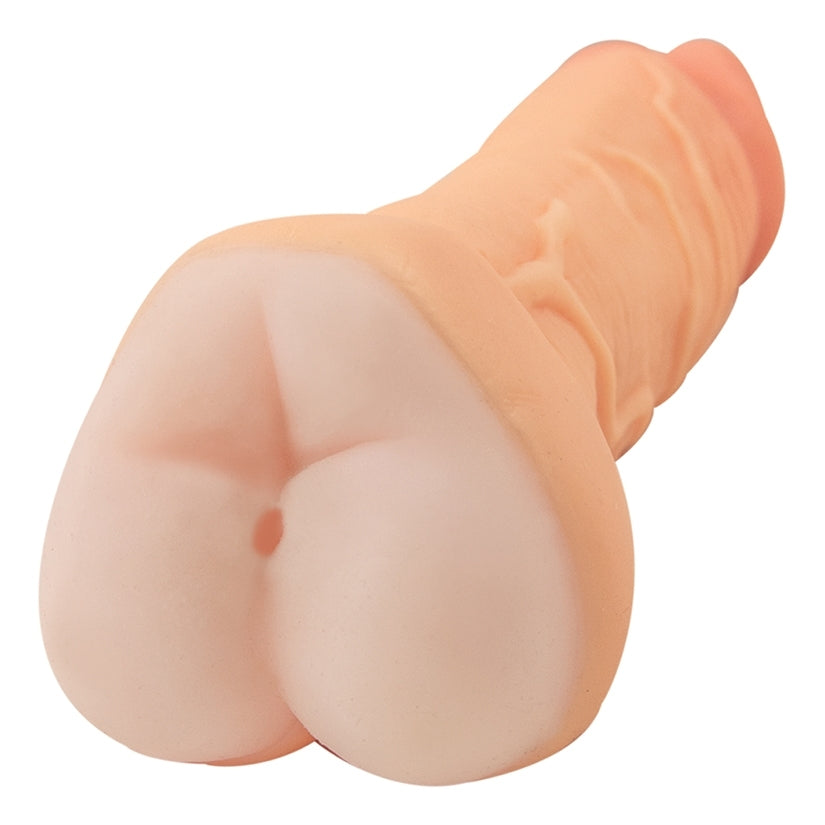 Realcocks Self Lubricating 3 IN 1 Masturbator-White 9 - photo 2