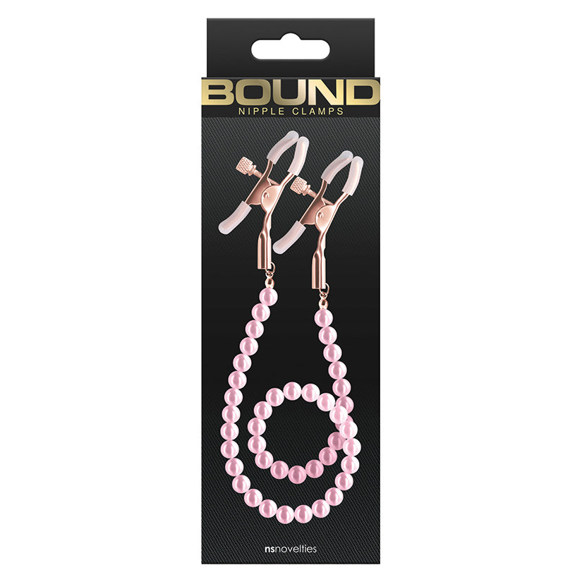 Bound Nipple Clamps DC1 – Pink