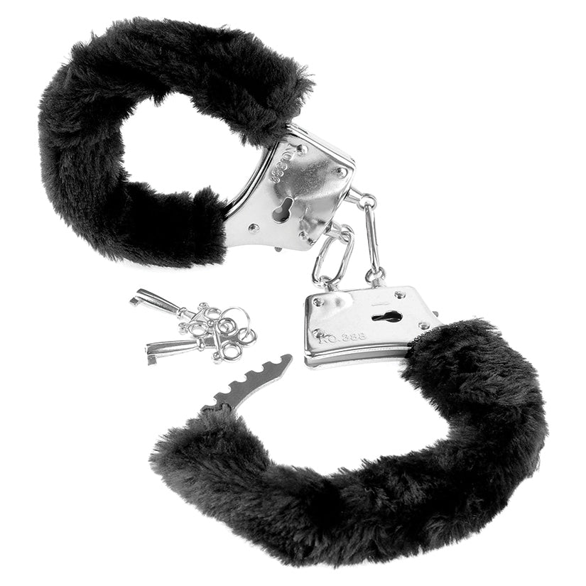 Fetish Fantasy Beginner's Furry Cuffs – Black - Image 3