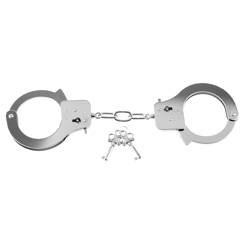 Fetish Fantasy Designer Cuffs – Silver - Image 2