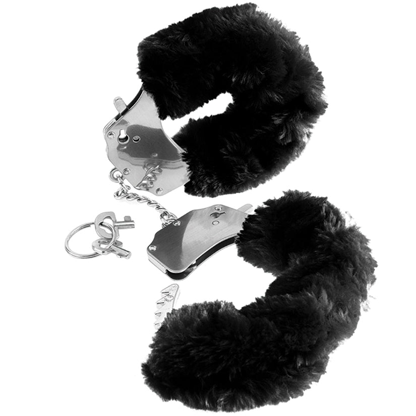 Fetish Fantasy Furry Cuffs – Black - Image 2