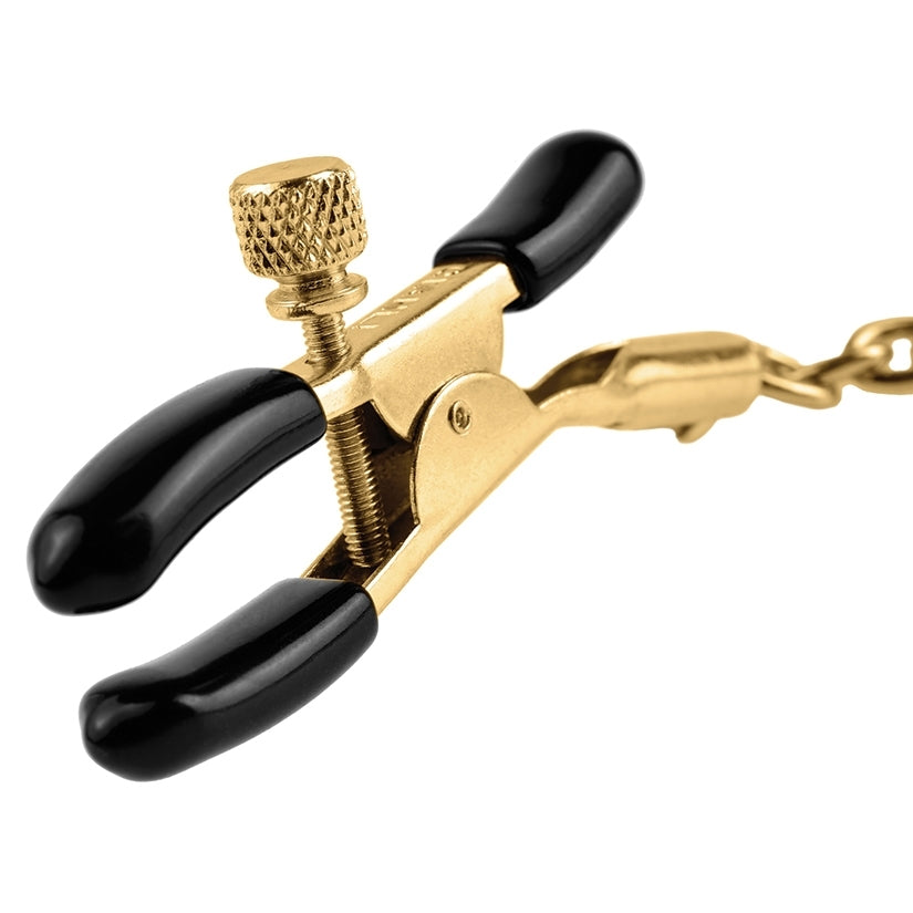 Fetish Fantasy Gold Chain Nipple Clamps - Image 3