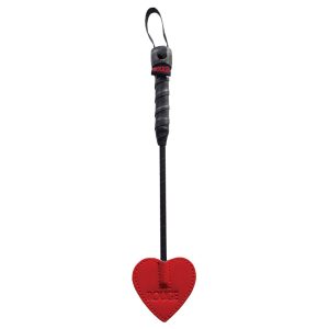 Rouge Group Leather Mini Spade Paddle – Red