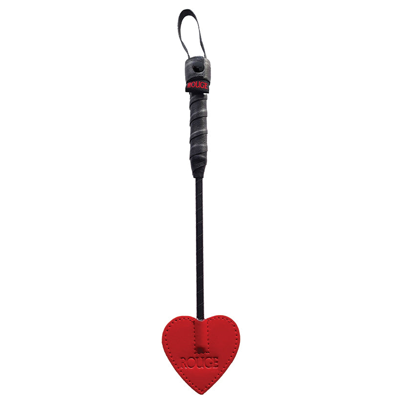 Rouge Group Leather Mini Spade Paddle – Red