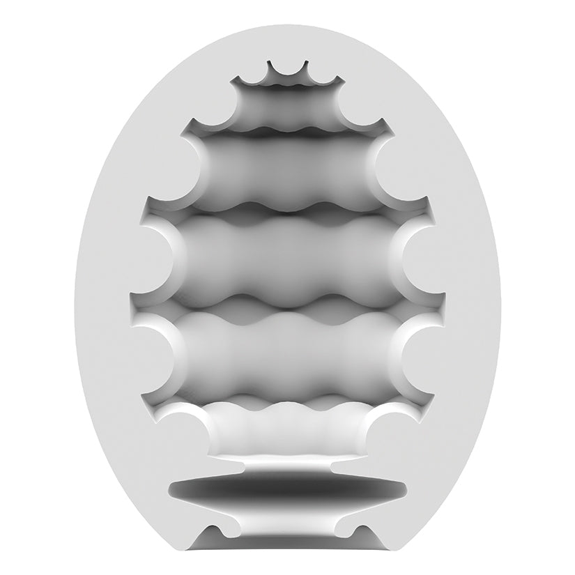Satisfyer Masturbator Egg Single-Riffle - Image 2