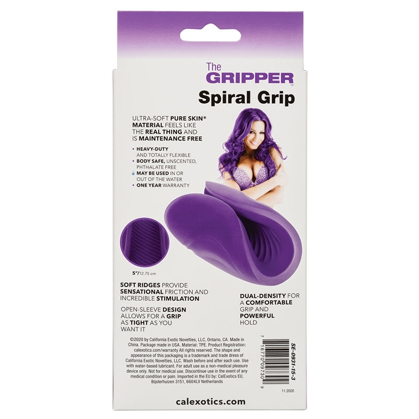The Gripper Spiral Grip-Purple - Image 4