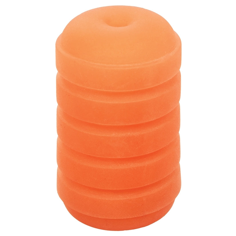 Pop Sock Ribbed-Orange - Image 2