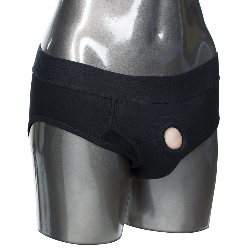 Packer Gear Brief Harness-Black L/XL - Image 2