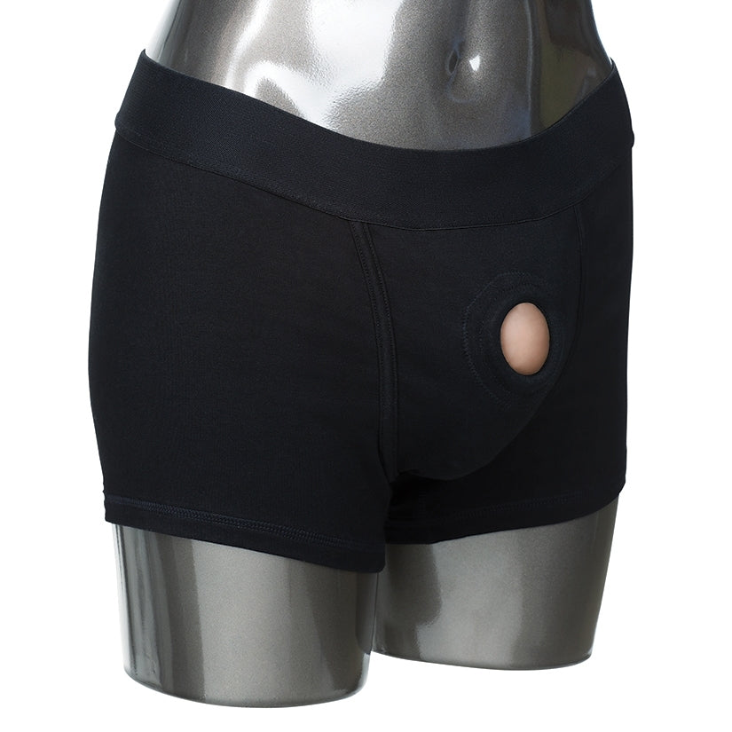 Packer Gear Boxer Brief Harness-Black L/XL - Image 2