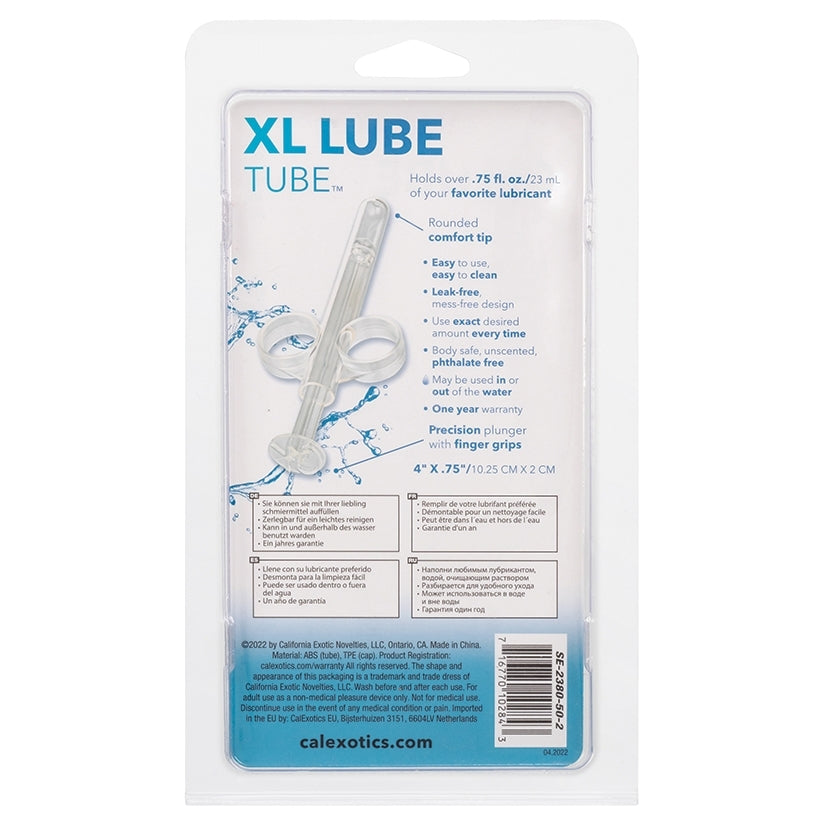 XL Lube Tube-Clear - Image 4