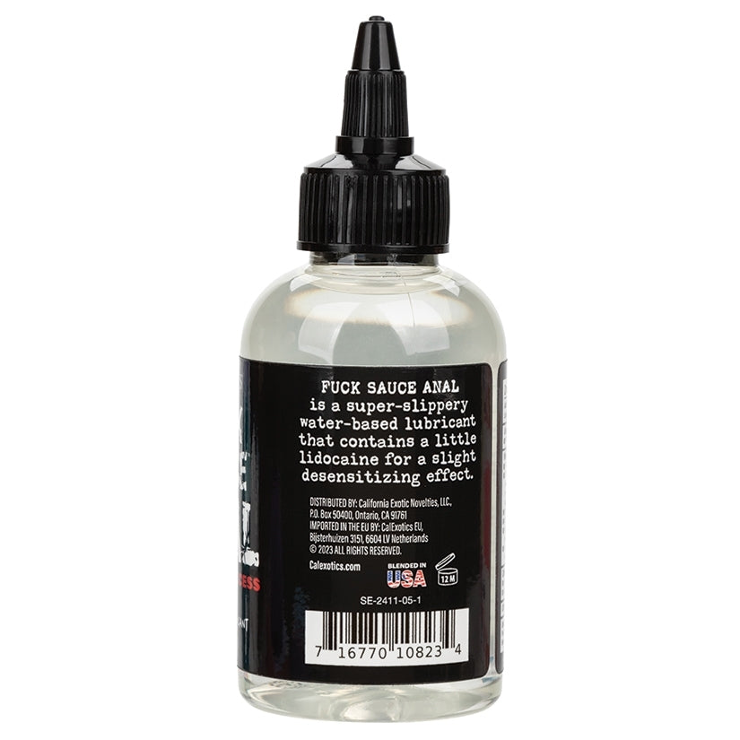 Fuck Sauce Anal Numbing Lubricant 4oz - Image 2