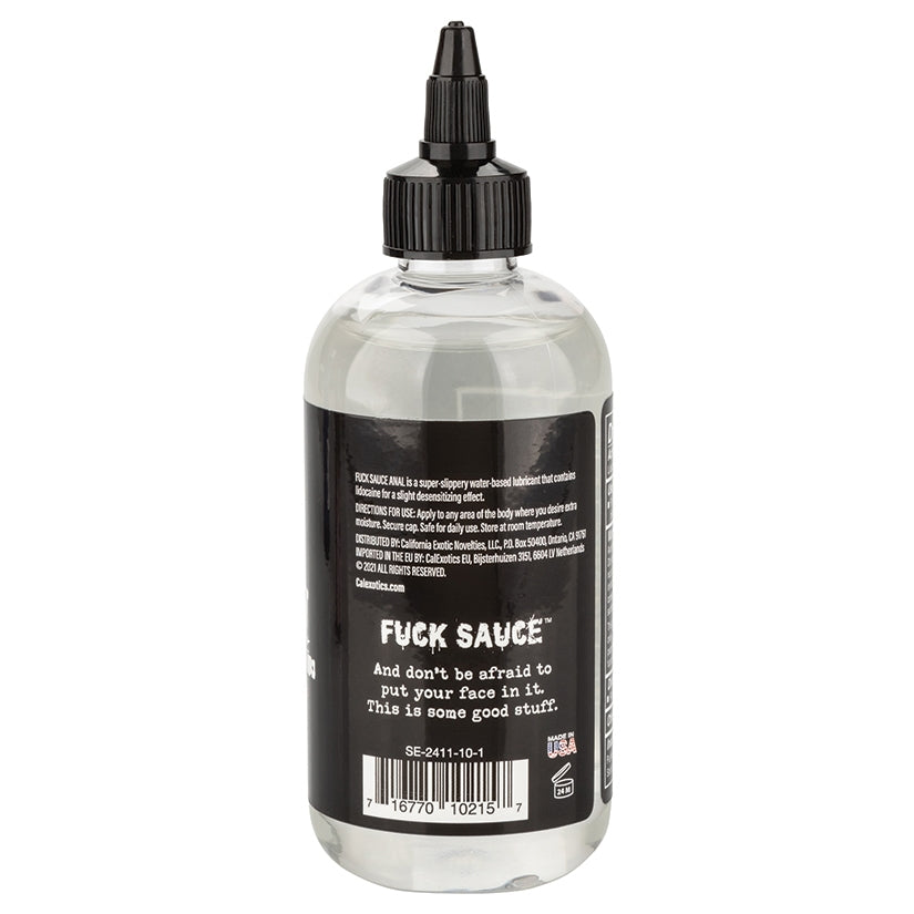 Fuck Sauce Anal Numbing Lubricant 8oz - Image 2