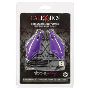 Nipple Play Rechargeable Nipplettes – Purple