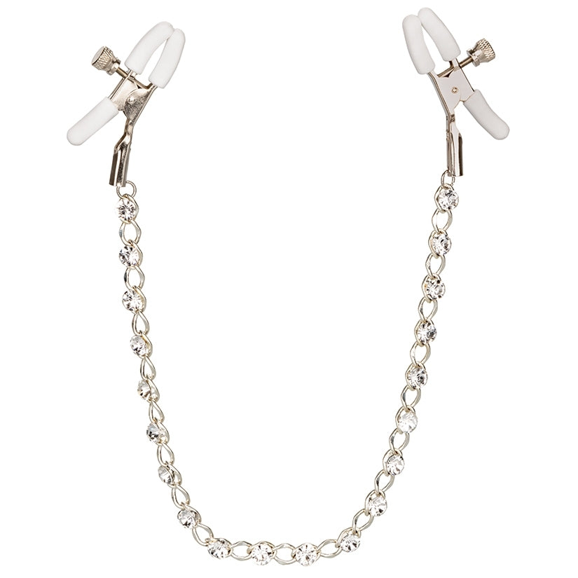 Nipple Play Crystal Chain Nipple Clamps - Image 2