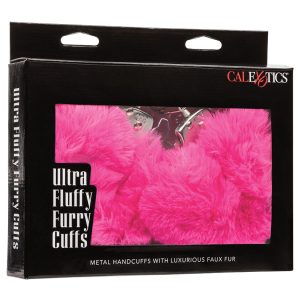 Ultra Fluffy Furry Cuffs – Pink