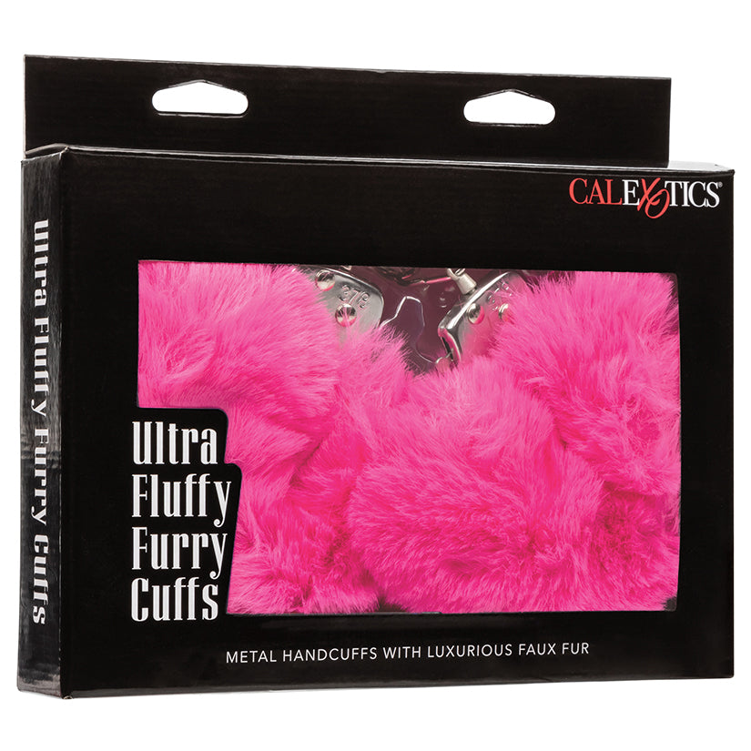 Ultra Fluffy Furry Cuffs – Pink