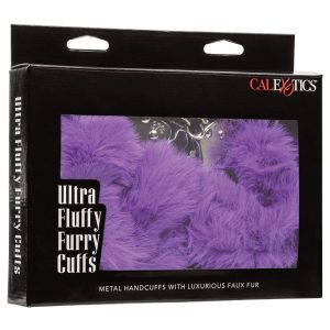 Ultra Fluffy Furry Cuffs – Purple