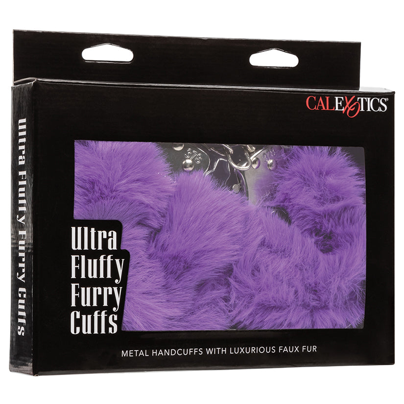 Ultra Fluffy Furry Cuffs – Purple