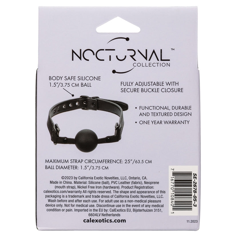 Nocturnal Collection Ball Gag - Image 3