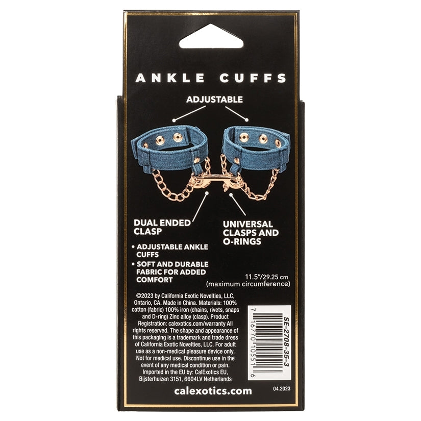 Ride 'Em Premium Denim Collection Ankle Cuffs - Image 3