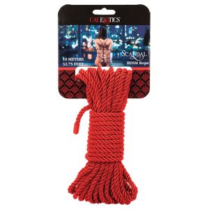 Scandal BDSM Rope 10m – Red
