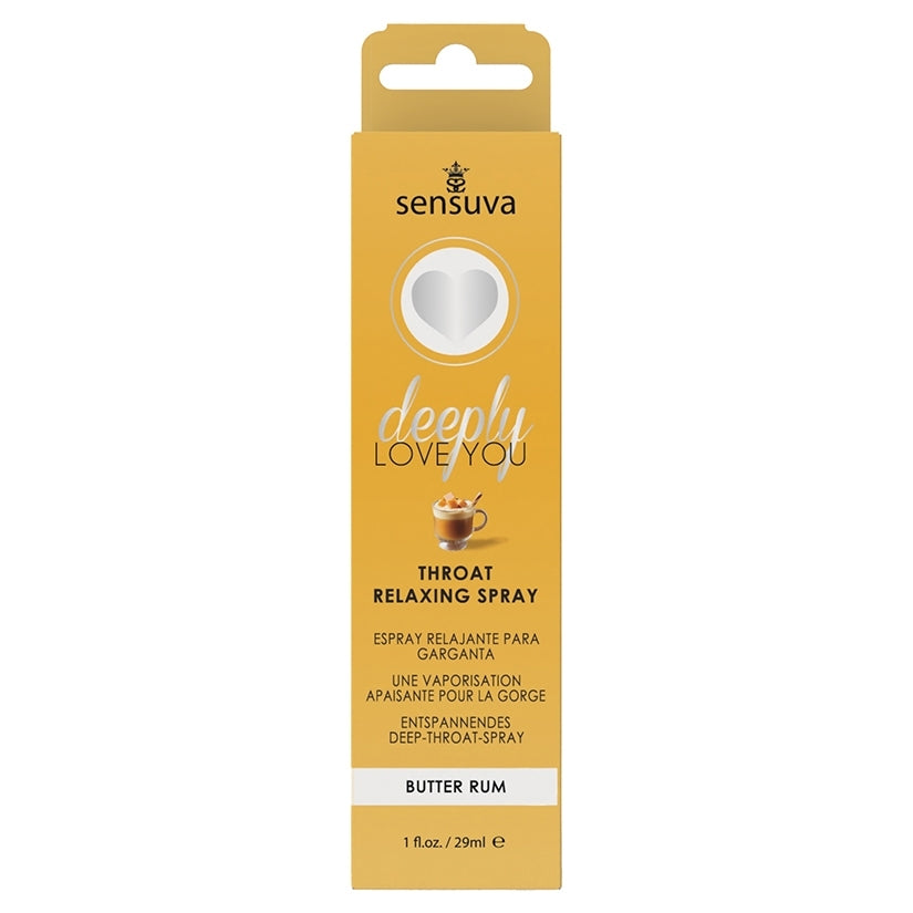 Sensuva Deeply Love You Throat Relaxing Spray-Butter Rum 1oz - Image 3