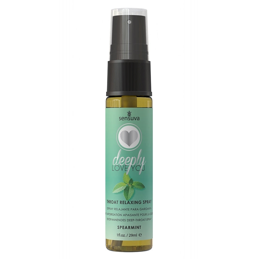 Sensuva Deeply Love You Throat Relaxing Spray-Spearmint 1oz - Image 2