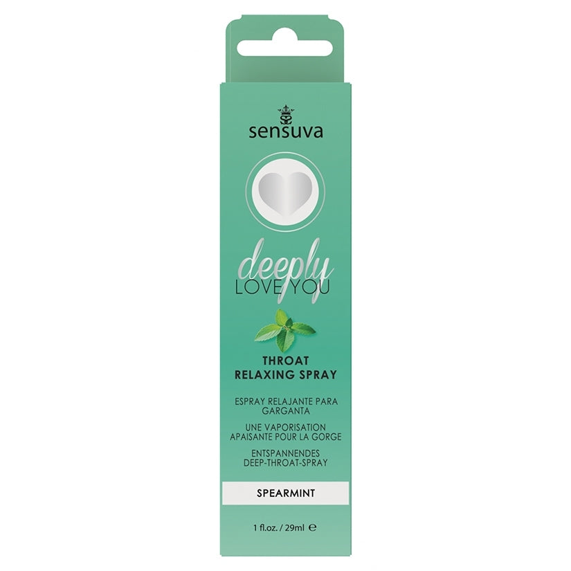 Sensuva Deeply Love You Throat Relaxing Spray-Spearmint 1oz - Image 3