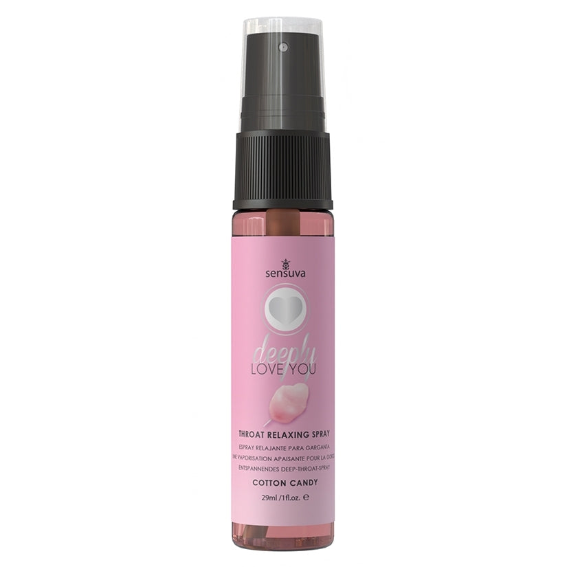 Sensuva Deeply Love You Throat Relaxing Spray-Cotton Candy 1oz - Image 2