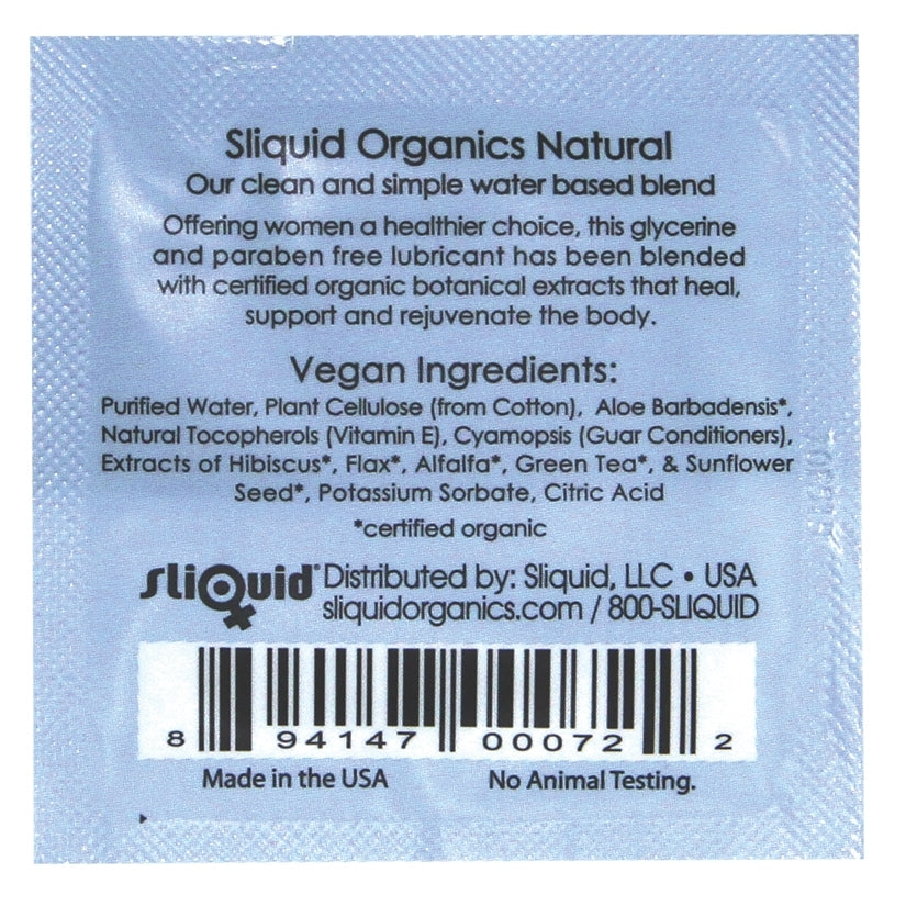 Sliquid Organics-Natural Foil .17oz - Image 2