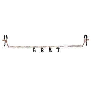 S&M Brat Charmed Nipple Clamps