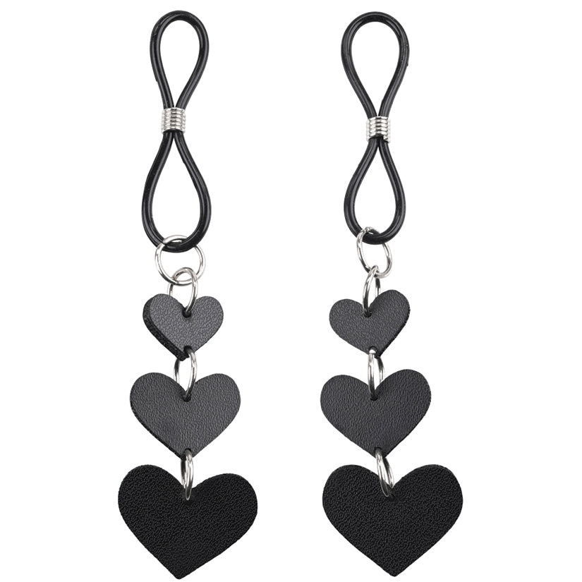 S&M Heart Nipple Ties - Image 2