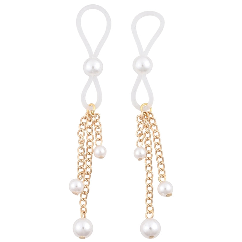 S&M Pearl Nipple Ties - Image 2