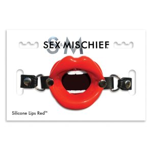 S&M Silicone Lips – Red