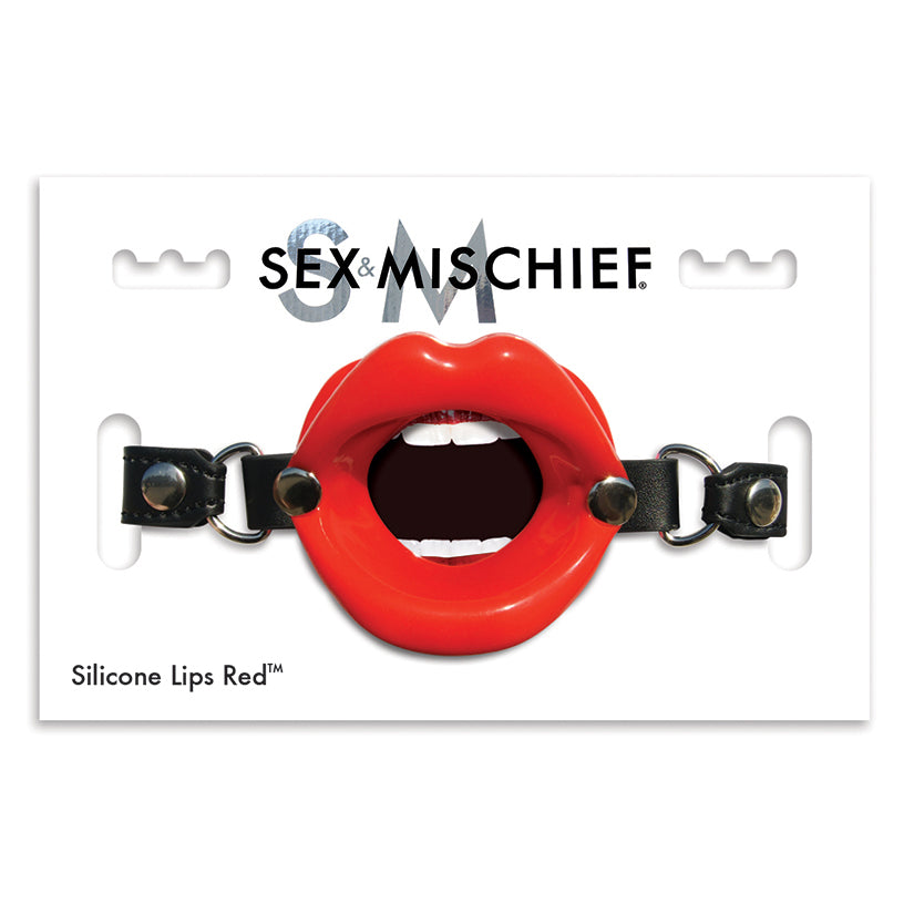 S&M Silicone Lips – Red