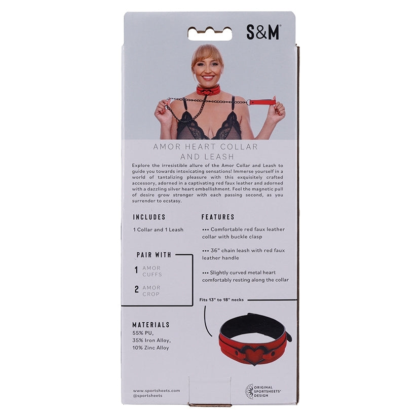 S&M Amor Collar and Leash - Image 3